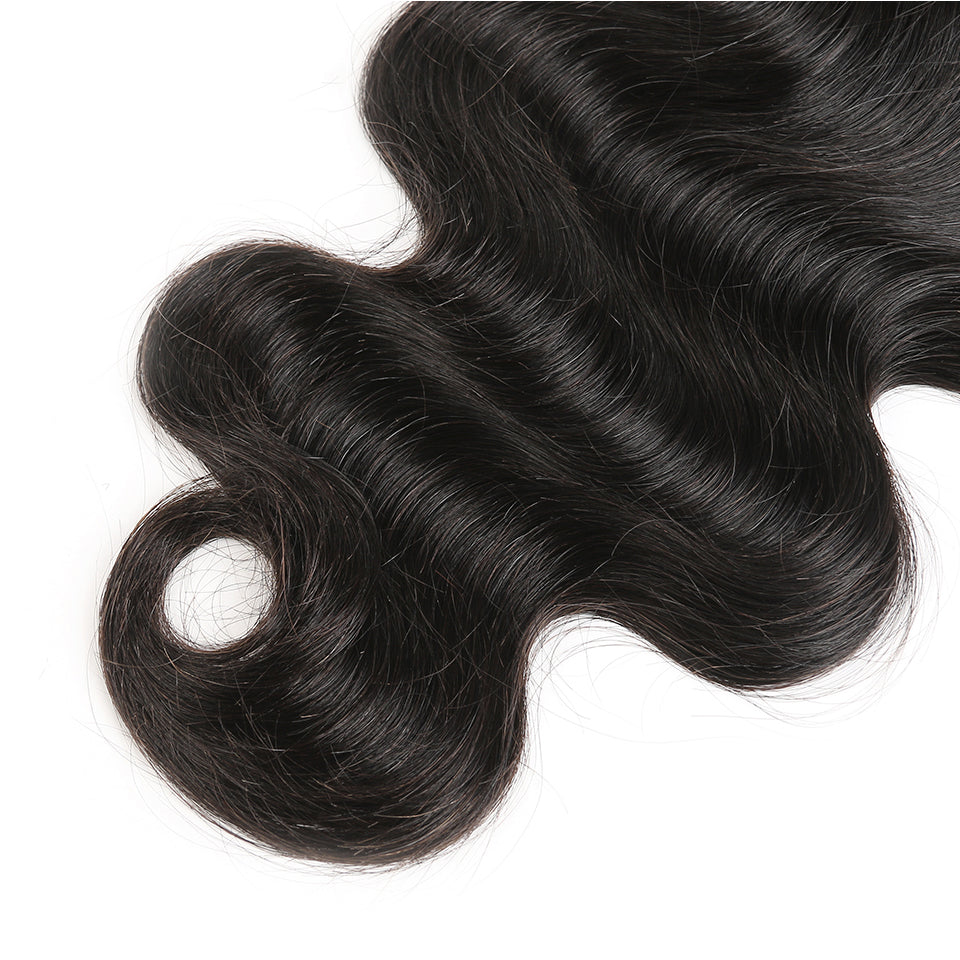 HD Lace Closure 4x4 Transparent Lace Body Wave Virgin Hair - NAZODA