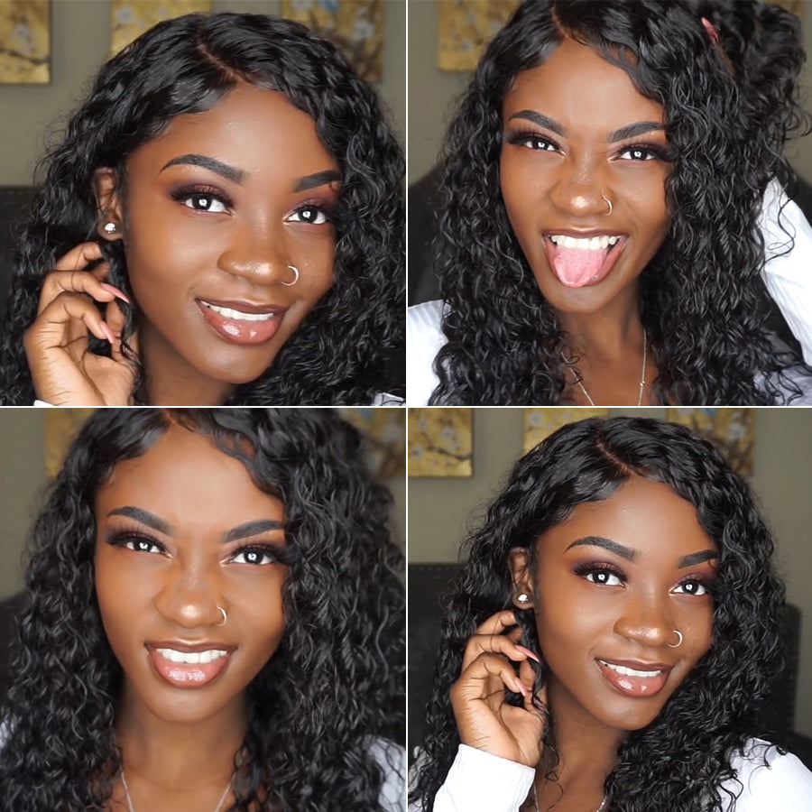 13x4 Lace Front Wig Deep Wave Virgin Hair - NAZODA