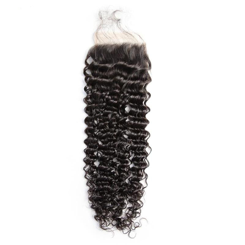 Virgin Hair Kinky Curly 4x4 Lace Closure - NAZODA