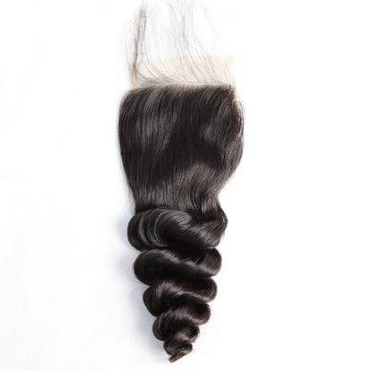 Virgin Hair Loose Wave 4x4 / 5x5 Lace Closure - NAZODA
