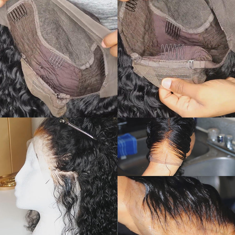 13x6 Lace Front Wig Deep Wave Virgin Hair - NAZODA