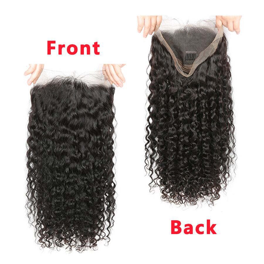 360 Lace Frontal Wig Deep Wave Virgin Hair - NAZODA