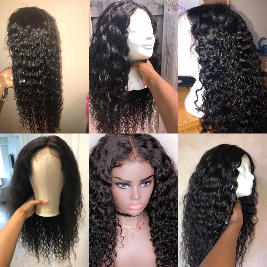 360 Lace Frontal Wig Deep Wave Virgin Hair - NAZODA