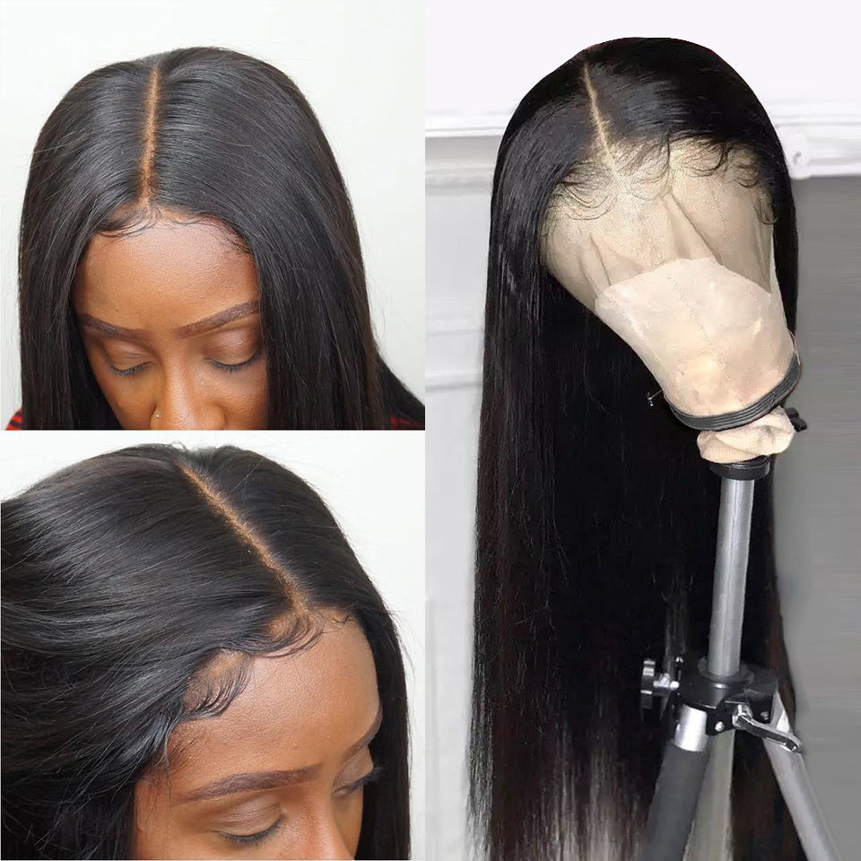 13x6 Lace Front Wig Straight Virgin Hair - NAZODA