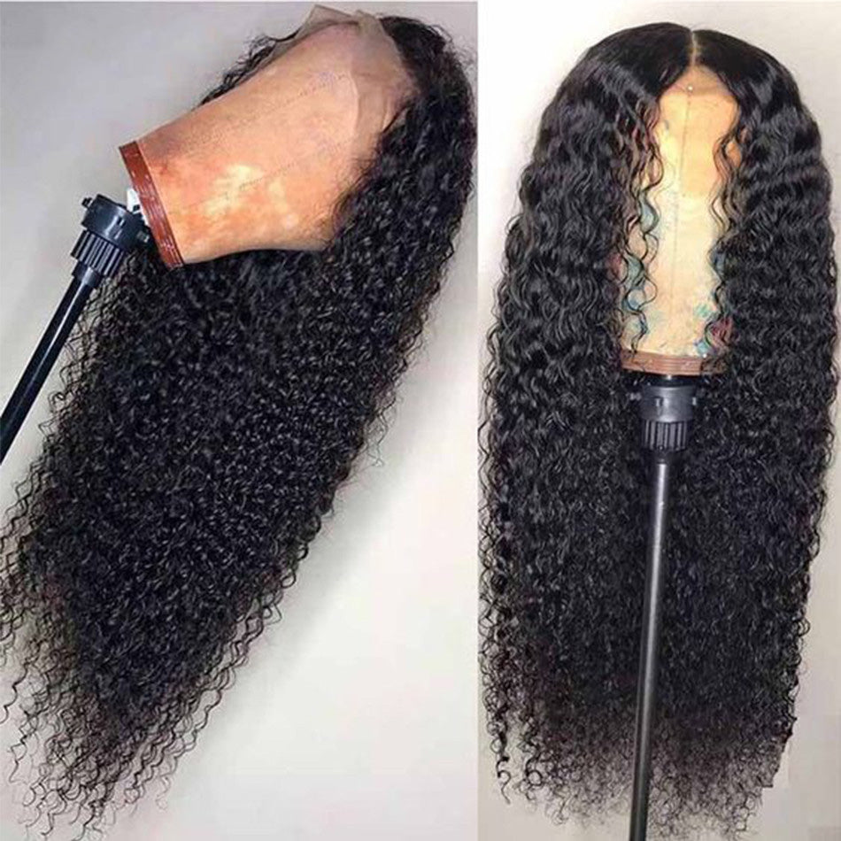 4x4 Lace Closure Wig Curly Virgin Hair - NAZODA