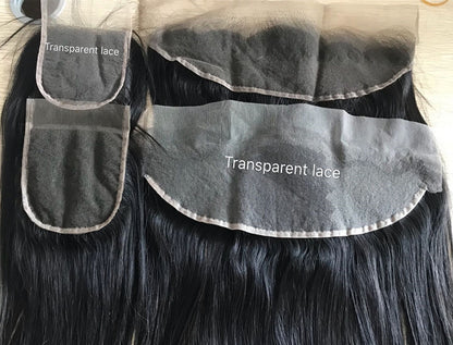 HD Lace Frontal 13x4 Transparent Lace Body Wave Virgin Hair - NAZODA