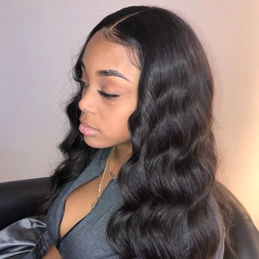 Transparent Lace Full Lace Wig HD Lace Wig Loose Wave Virgin Hair - NAZODA