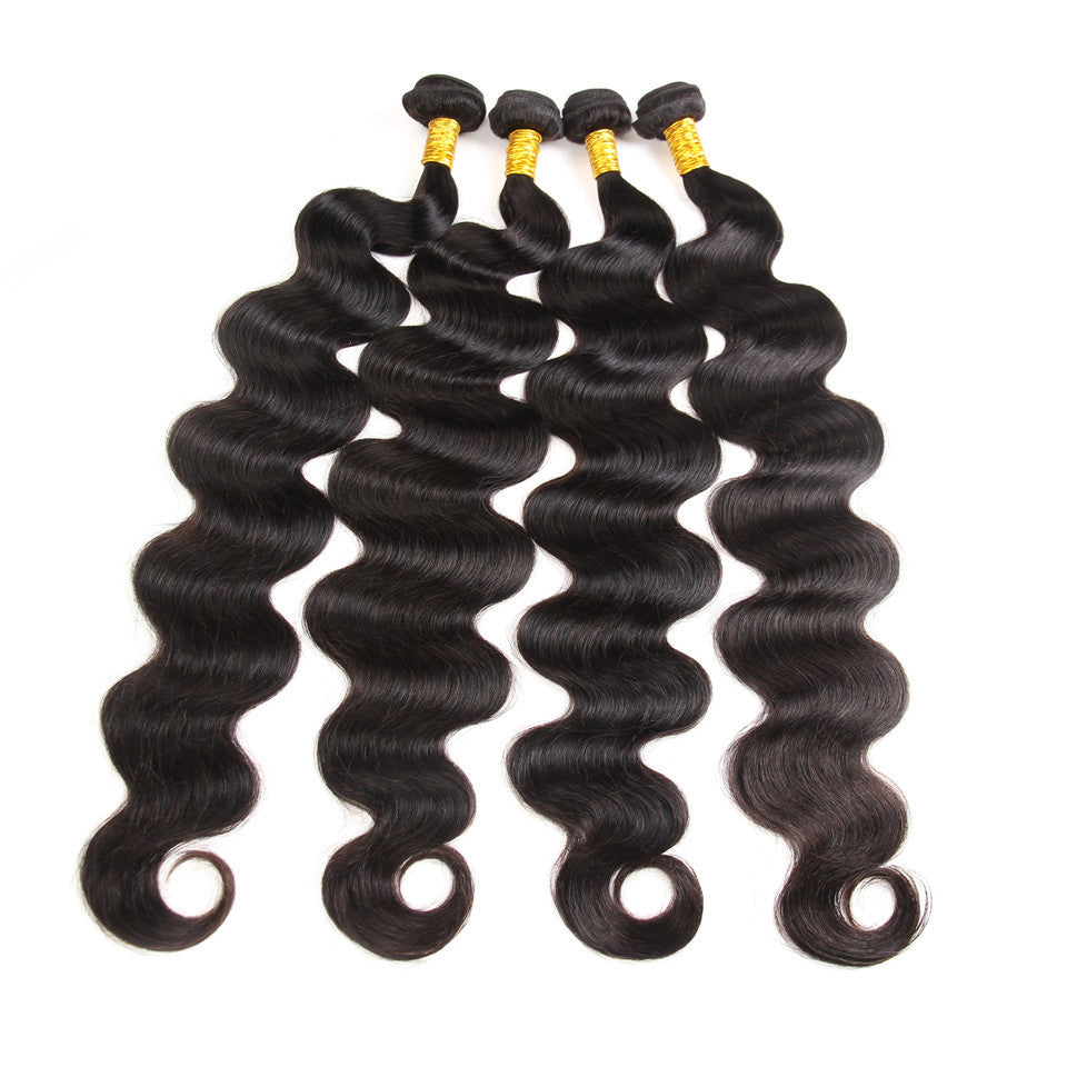 Long Virgin Hair Bundles Body Wave Human Hair Weave 30 32 34 36 38 40 Inches - NAZODA