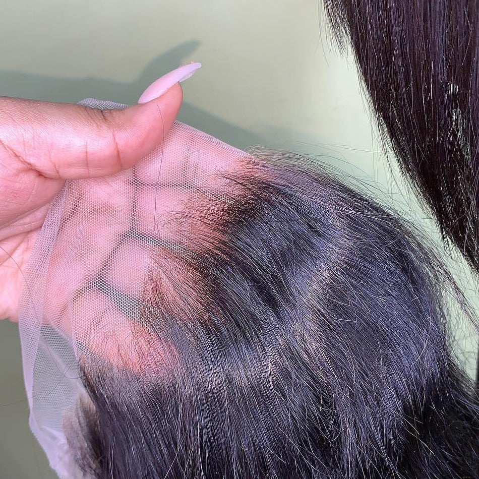 Virgin Hair Body Wave Bundles With HD Lace Frontal - NAZODA