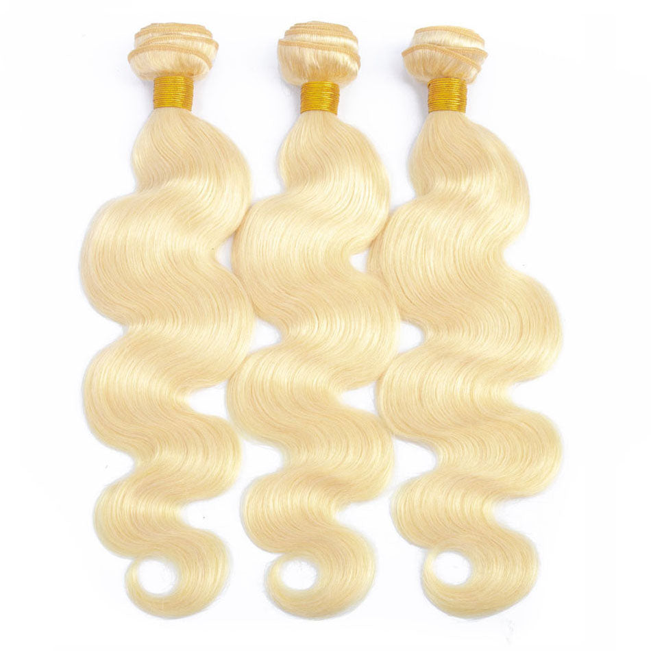 Blonde #613 Hair Body Wave Virgin Hair Bundles - NAZODA