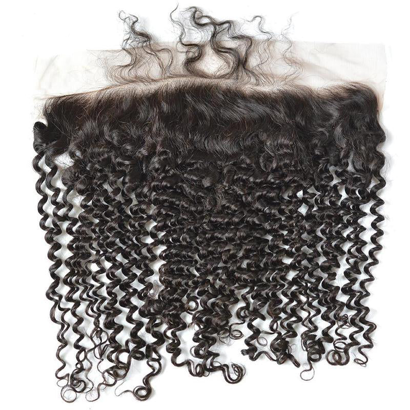 Virgin Hair Kinky Curly 13x4 Lace Frontal - NAZODA