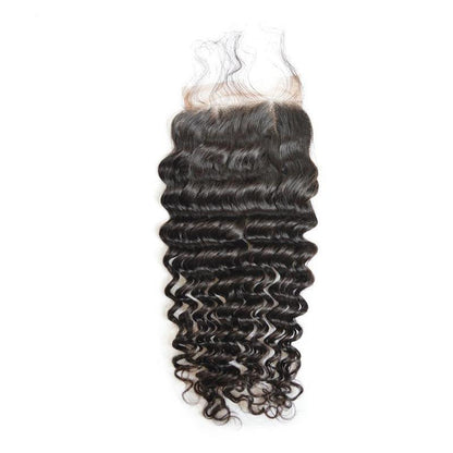 Virgin Hair Deep Wave 4x4 / 5x5 Lace Closure - NAZODA