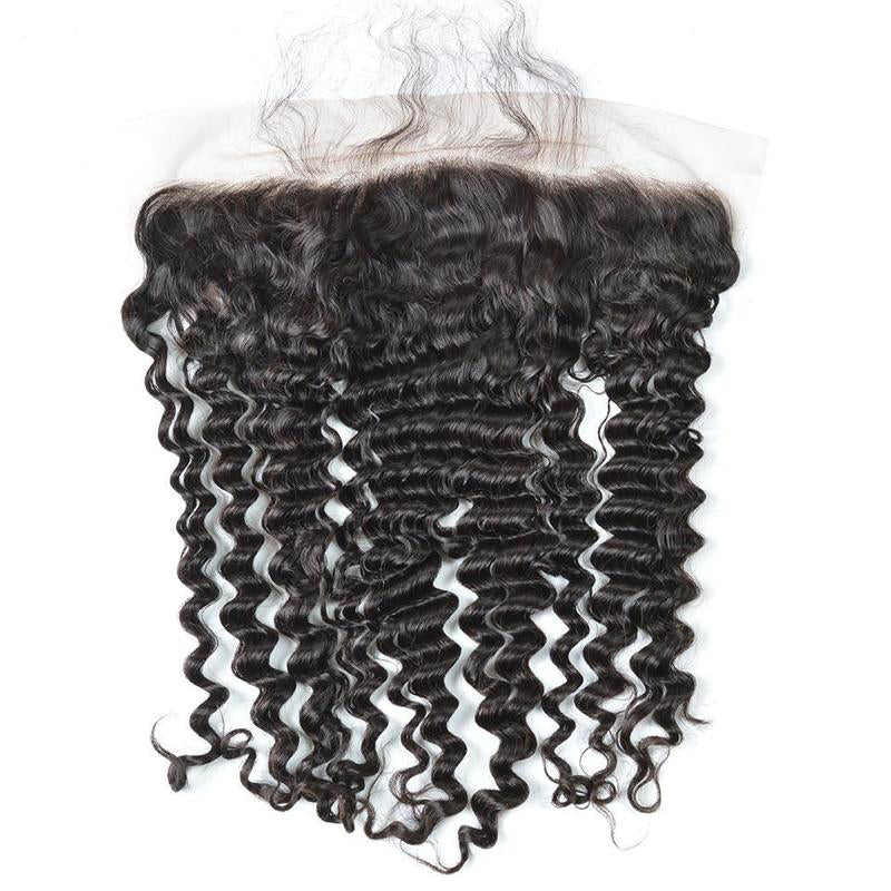 Virgin Hair Deep Wave 13x4 Lace Frontal - NAZODA